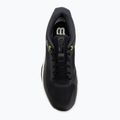 Buty do tenisa męskie Wilson Rush Lite 5 black/white/safety yellow 5