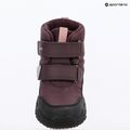 Śniegowce dziecięce Geox Baltic ABX dark burgundy/black 9