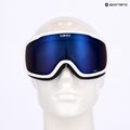 Gogle narciarskie damskie Giro Moxie white & grey chute/ cobalt/yellow 7