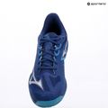 Buty do tenisa męskie Mizuno Wave Exceed Light 2 CC bellwether blue/ white/ fjord blue 9