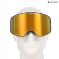 Gogle snowboardowe Quiksilver Storm dark ivy/clux ml gold 10