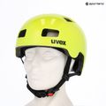 Kask rowerowy dziecięcy UVEX HLMT 4 neon yellow 9