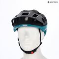 Kask rowerowy UVEX React black/teal matt 10