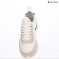 Buty damskie Calvin Klein YW0YW02060 Retro Runner Sock Laceup Mix Mat bright white/black/marshmallow 9