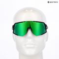 Okulary przeciwsłoneczne UVEX Sequenze black matt/miror green 7