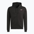 Bluza męska Reebok Identity SL Fleece FZ black/white/vector red 4
