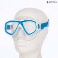 Maska do nurkowania Mares Puffer aqua white/clear 3