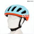Kask rowerowy POC Amidal indicolite blue matt/carnelian orange matt 6