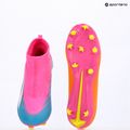 Buty piłkarskie dziecięce PUMA Ultra 6 Match+ LL FG/AG Jr poison pink/puma wht/sun stream/bright aqua/puma blk 9