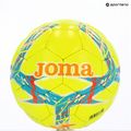 Piłka do piłki nożnej Joma Dali III yellow/fluor turquoise rozmiar 4 5