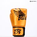 Rękawice bokserskie Fairtex Universal "Tight-Fit" Design Falcon gold 12
