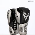 Rękawice bokserskie RDX K1 Mark Pro Fight Boxing silver 19