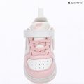 Buty dziecięce Nike Court Borough Low Recraft white/pink foam 16