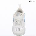 Buty dziecięce Nike Court Borough Low white/football grey/arctic green 15