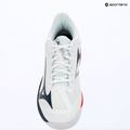 Buty do tenisa męskie Mizuno Wave Exceed Court AC white/insignia blue/orange 14