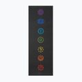 Mata do jogi Gaiam Premium Black Chakra 6 mm black chakra