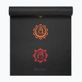 Mata do jogi Gaiam Premium Black Chakra 6 mm black chakra 2