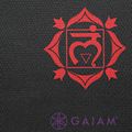 Mata do jogi Gaiam Premium Black Chakra 6 mm black chakra 5