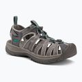 Sandały damskie KEEN Whisper medium grey/ peacock green