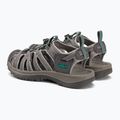 Sandały damskie KEEN Whisper medium grey/ peacock green 3