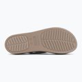 Sandały damskie Crocs Brooklyn Low Wedge black/mushroom 4