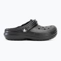 Klapki dziecięce Crocs Classic Lined Clog Kids black/black 3