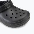 Klapki dziecięce Crocs Classic Lined Clog Kids black/black 8
