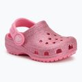 Klapki dziecięce Crocs Classic Glitter Clog Toddler pink lrmonade 2