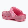 Klapki dziecięce Crocs Classic Glitter Clog Toddler pink lrmonade 4