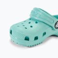 Klapki dziecięce Crocs Classic Clog Toddler pure water 8
