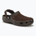 Klapki męskie Crocs Yukon Vista II LR Clog espresso/mushroom 2