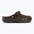 Klapki męskie Crocs Yukon Vista II LR Clog espresso/mushroom 3