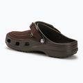 Klapki męskie Crocs Yukon Vista II LR Clog espresso/mushroom 4
