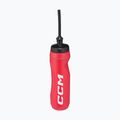 Bidon z rurką CCM 900 ml red 2