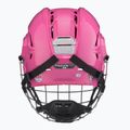 Kask hokejowy dziecięcy CCM Tacks 70 Combo JR pink 4