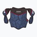 Naramienniki hokejowe dziecięce CCM Next JR navy/white 2