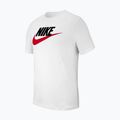 Koszulka męska Nike Sportswear white/black/university red