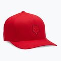 Czapka z daszkiem Fox Racing Fox Head Flexfit flame red