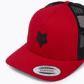 Czapka z daszkiem Fox Racing Fox Head Trucker flame red 3
