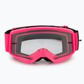 Gogle rowerowe dziecięce Fox Racing Main Core Jr pink/clear 2