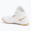 Buty zapaśnicze Nike Fury white/metallic gold 3