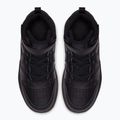 Buty dziecięce Nike Court Borough Mid 2 black/black/black 11