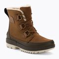Śniegowce damskie Sorel Torino II Wp Waxed Canvas velvet tan/olive green
