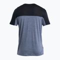 Koszulka trekkingowa męska icebreaker Merino Cool-Lite Sphere III SS Tee Colour Block graphite hthr 8