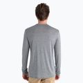 Longsleeve trekkingowy męski icebreaker Merino 125 Cool-Lite Sphere III Tee metro heather 3