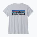 Koszulka damska Patagonia P-6 Logo Responsibili-Tee white 5