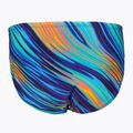 Slipy pływackie męskie TYR Durafast Elite Riptidal Briefs teal/orange 2