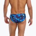 Slipy do pływania męskie TYR Durafast Elite Waveform Brief blue 5