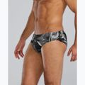 Slipy do pływania męskie TYR Durafast Elite Waveform Brief titanum 6