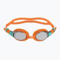 Okulary do pływania dziecięce TYR Swimple Metallized orange/multi 2